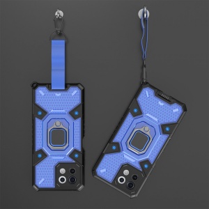 Husa Xiaomi Mi 11 Lite - Honeycomb Armor- Blue - Img 7