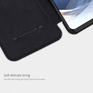 Husa Xiaomi Mi 11 Lite- Nillkin Qin Leather Case Neagra - Img 3