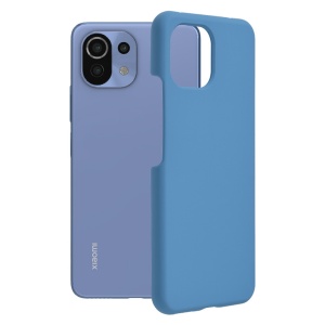Husa Xiaomi Mi 11 Lite -Soft Edge Silicone Light Blue - Img 1