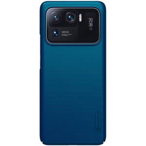 Husa Xiaomi Mi 11 Ultra -Nillkin Super Frosted Shield Case Albastra - Img 1