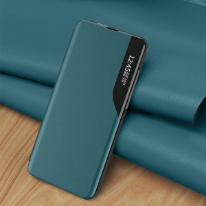 Husa Xiaomi Redmi Note 10/10s -Eco Leather View Case-Dark Green - Img 5