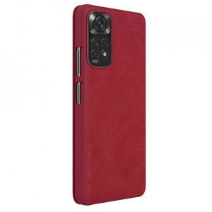 Husa Xiaomi Redmi Note 11/ Note 11s - Nillkin Qin Leather Case Rosie - Img 6