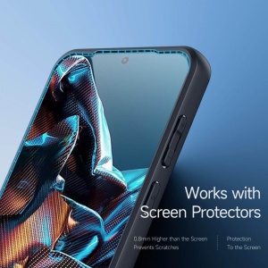 Husa Xiaomi Redmi Note 12 Pro 5G / Poco X5 Pro Dux Ducis Aimo transparenta cu margini negre - Img 3