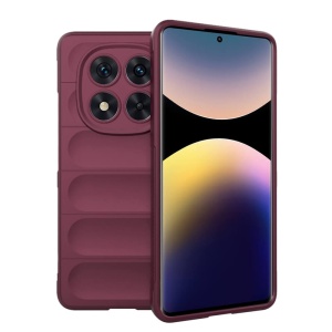 Husa Xiaomi Redmi Note 14 Pro 5G Magic Shield Bordeaux - Img 1