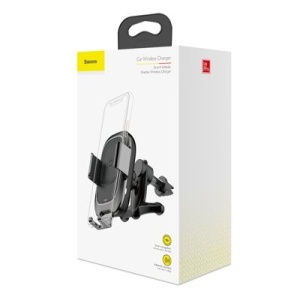 Suport auto cu incarcare wireless Baseus Smart -Negru - Img 8