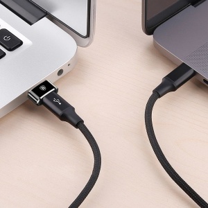 Adaptor de la USB Type C la USB Baseus 3A - Img 5