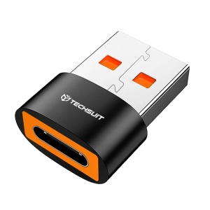 Adaptor premium Type-C la USB, OTG ,6A, 120W , negru - Img 5