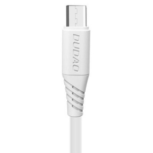 Cablu de date incarcare rapida Dudao 5A 1m white Micro USB - Img 2