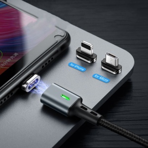 Cablu de date magnetic Elough E05 Lightning Magnetic Cable -100cm/3A Black - Img 3
