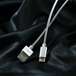 Cablu de date Remax Silver Serpent RC-080a -USB Type C -Negru-1 M - Img 4