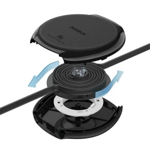 Cablu de date tip C Super Fast Charge 100W, 1m , retractabil , Baseus Pathfinder Series negru - Img 5