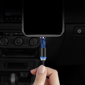 Cablu de date Wozinsky Magnetic Cable USB / micro USB / USB Type C / Lightning 2,4A 1m - Img 2