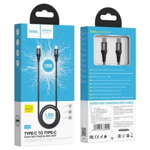 Cablu de incarcare Hoco X50 USB Type-C to USB Type-C, PD 100W, 5A, 1.0m - Img 5