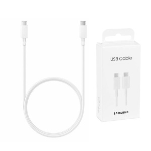 Cablu Samsung USB tip C , 3A , 1m EP-DA705BWEGWW - Img 1