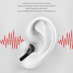 Casti Bluetooth 5.0 TWS Lenovo HT38 - albe - Img 3