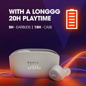 Casti wireless JBL Wave 100 ,TWS , Bluetooth 5.0 Ivory - Img 4