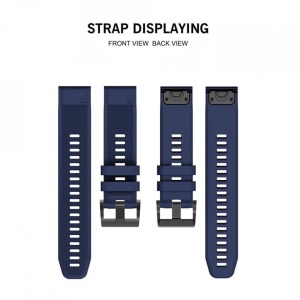 Curea Garmin Fenix 6 -Tech Protect Smooth-Navy Blue - Img 8