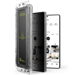 Folie sticla Privacy Samsung Galaxy S25 Ultra Ringke Easy Slide 2buc - Img 2