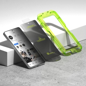 Folie sticla Privacy Samsung Galaxy S26 Ultra Ringke Easy Slide 2buc - Img 4