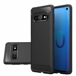 Husa Carbon Series pentru Samsung Galaxy S10 neagra - Img 1