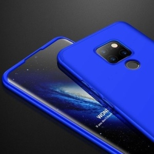 Husa Huawei Mate 20 -GKK 360 Front and Back Case Full Body Cover -Albastru - Img 4