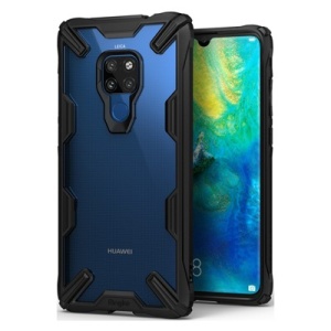 Husa Huawei Mate 20- Ringke Fusion X cu bumper de protecție TPU Negru - Img 1