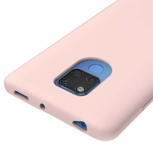 Husa Huawei Mate 20 - Silicone Case Soft Flexible Rubber Cover-Roz - Img 4