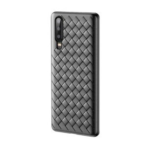 Husa Huawei P30 -Baseus BV Weaving Case -Neagra - Img 1