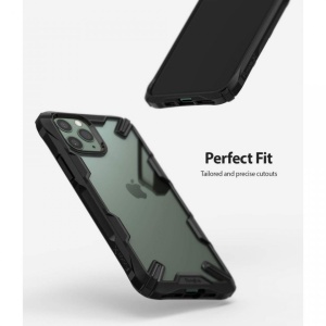 Husa Iphone 11 PRO MAX- Ringke Fusion X cu bumper de protecție TPU Green - Img 2