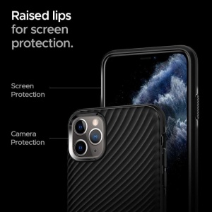 Husa Iphone 11 PRO MAX- Spigen Ciel Wave Shell-Neagra - Img 3