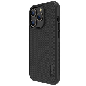 Husa iPhone 14 Pro Max-Nillkin Super Frosted Shield Case Neagra - Img 4