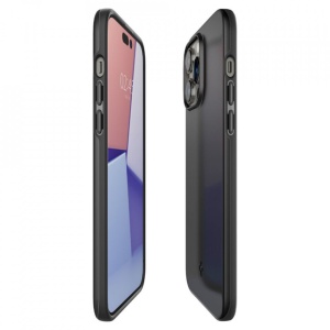 Husa iPhone 14 Pro Max - Spigen Thin Fit -Black - Img 7