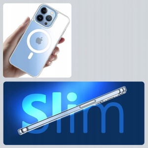Husa iPhone 14 Pro-Tech-Protect FlexAir Hybrid Magsafe -Clear - Img 3