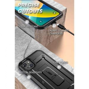 Husa iPhone 14 Supcase Unicorn Beetle Pro - Neagra - Img 6