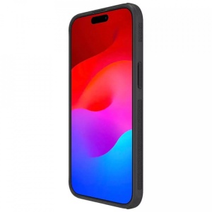 Husa iPhone 15 Pro Max-Nillkin Super Frosted Shield Case Neagra - Img 4