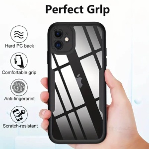 Husa iPhone 16 Plus ColorVerse 360 + Screen Protector -margine albastra - Img 2