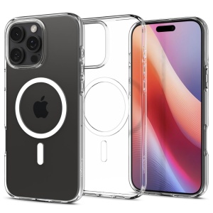 Husa iPhone 16 Pro Max Spigen Liquid Crystal Magsafe Clear - Img 1