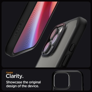 Husa iPhone 16 Pro Max Spigen Ultra Hybrid Matte Black - Img 6