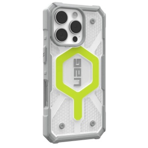 Husa iPhone 16 Pro UAG Pathfinder Clear MagSafe Active Neon - Img 3