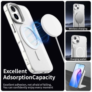 Husa iPhone 17 CandyCase Magsafe Albă - Img 4