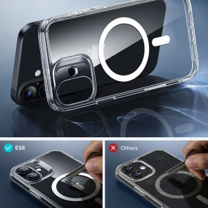Husa iPhone 17 Classic Hybrid HaloLock cu MagSafe de la ESR transparenta - Img 7