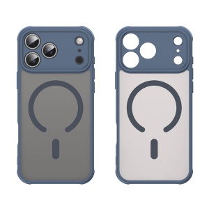 Husa iPhone 17 Pro HaloFrost Magsafe Albastru inchis - Img 2