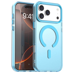 Husa iPhone 17 Pro Max CandyCase Magsafe albastra - Img 1