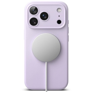 Husa iPhone 17 Pro Ringke Silicone Magnetic Magsafe mov - Img 4