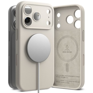 Husa iPhone 17 Pro Ringke Silicone Magnetic Magsafe stone