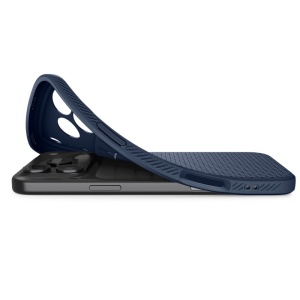 Husa iPhone 17 Pro Spigen Liquid Air Navy Blue - Img 5