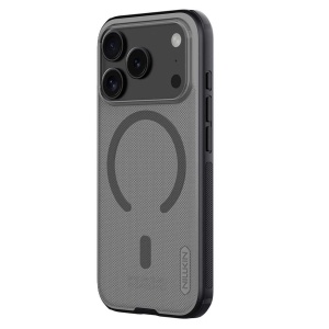 Husă iPhone 18 Pro Max - Nillkin Super Frosted Shield Pro Magnetic - Transparent Black - Img 7