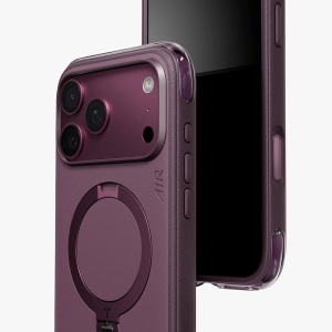 Husa iPhone 18 Pro Max si iPhone 17 Pro Max Torras Ostand Q3 Air Essential MagSafe, Stand rotativ 360°, Mov - Img 6