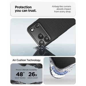 Husă iPhone 18 Pro Max Spigen Liquid Air - Matte Black - Img 5