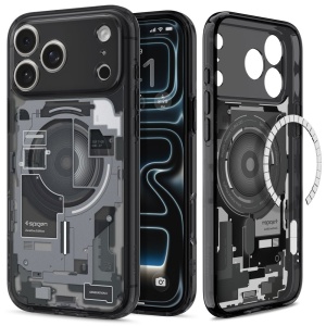 Husă iPhone 18 Pro Max - Spigen - Ultra Hybrid MagSafe - Zero One Black - Img 8